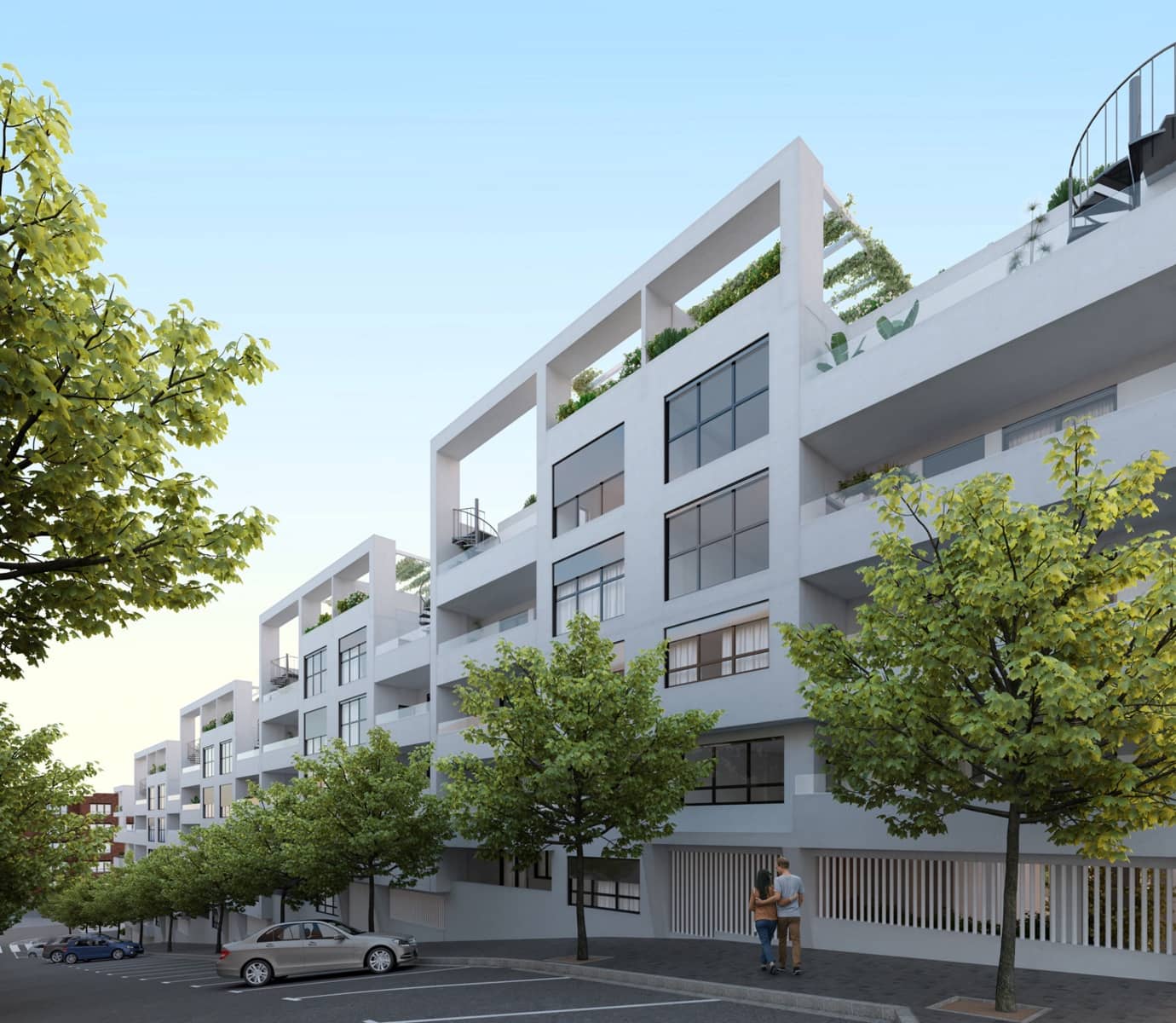 2 makuuhuone Huoneisto myytävänä paikassa Estepona mukana uima-altaan 
autotalli - 399 000 € (Ref: 9057105)