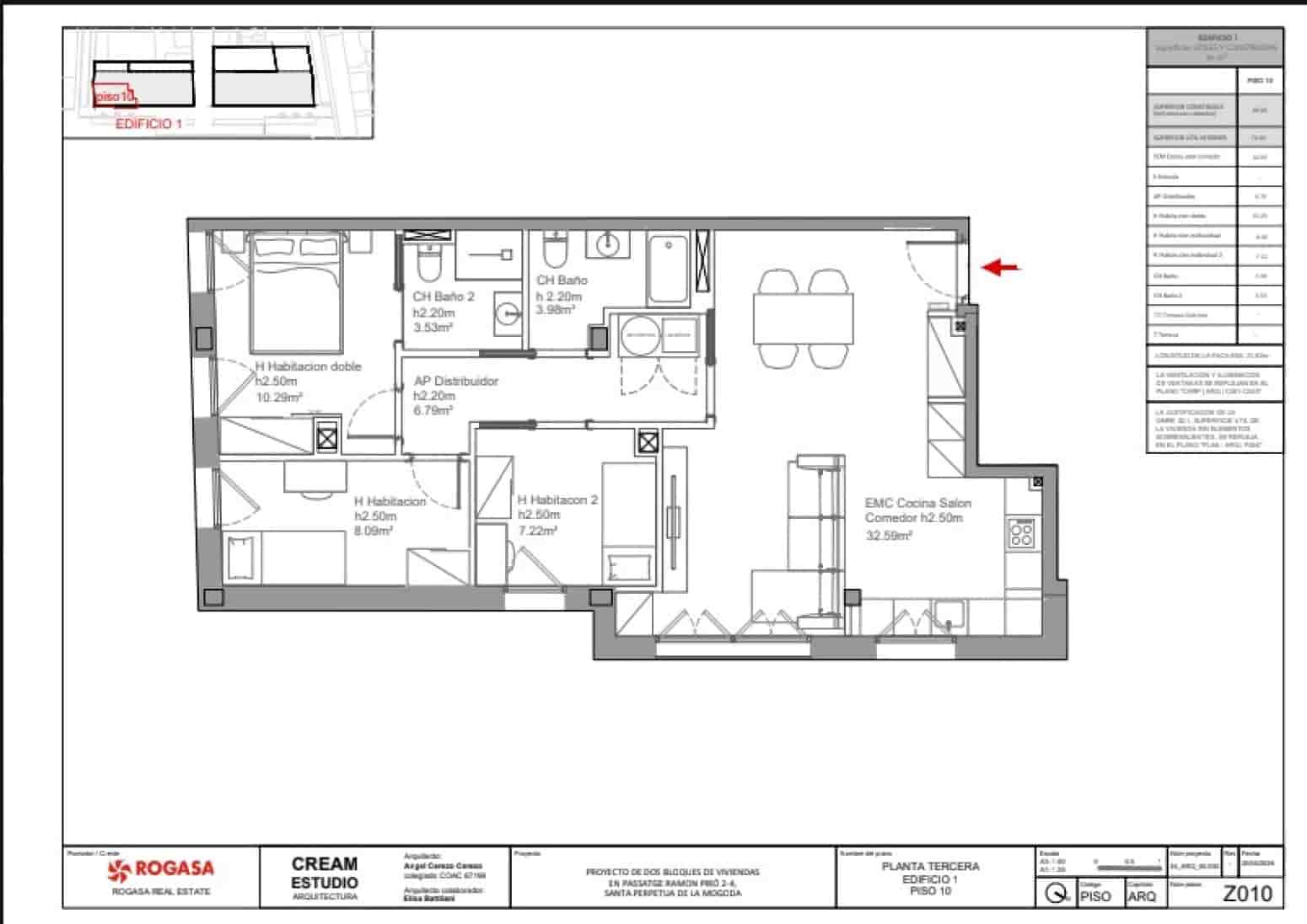 3 soverom Leilighet til salgs i Santa Perpetua de Mogoda - € 321 752 (Ref: 10148394)