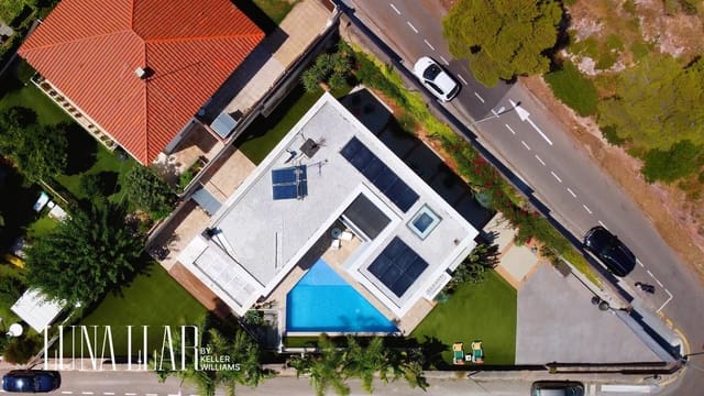 6 sypialnia Willa na sprzedaż w Castelldefels z basenem garażem - 2 495 000 € (Ref: 8921652)
