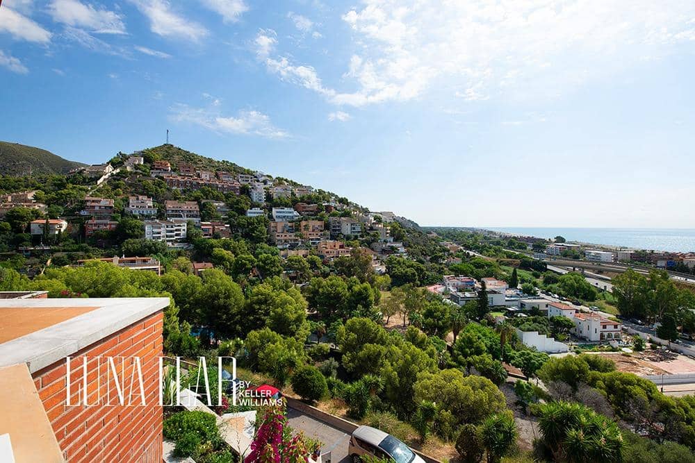 4 chambre Penthouse à vendre à Les Botigues de Sitges avec piscine - 850 000 € (Ref: 9414179)