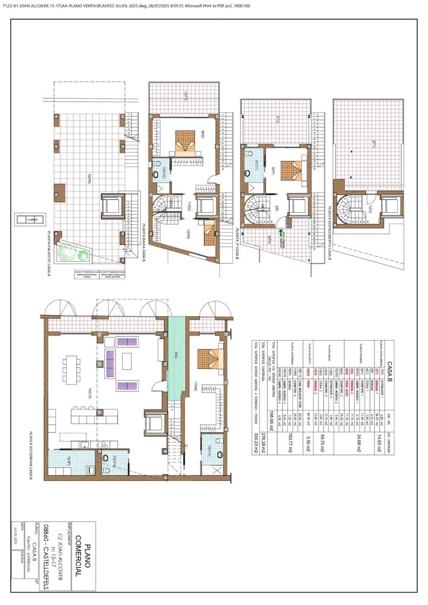 5 bedroom Villa for sale in Castelldefels - € 1,475,000 (Ref: 9533822)