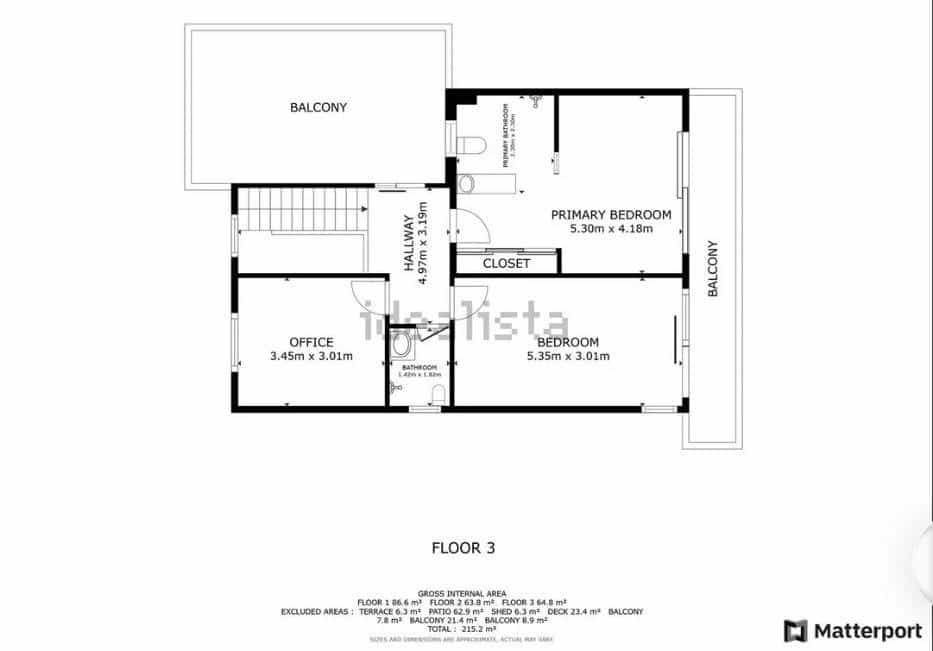 Chalet de 6 habitaciones en Castelldefels en venta con piscina garaje - 975.000 € (Ref: 9619344)