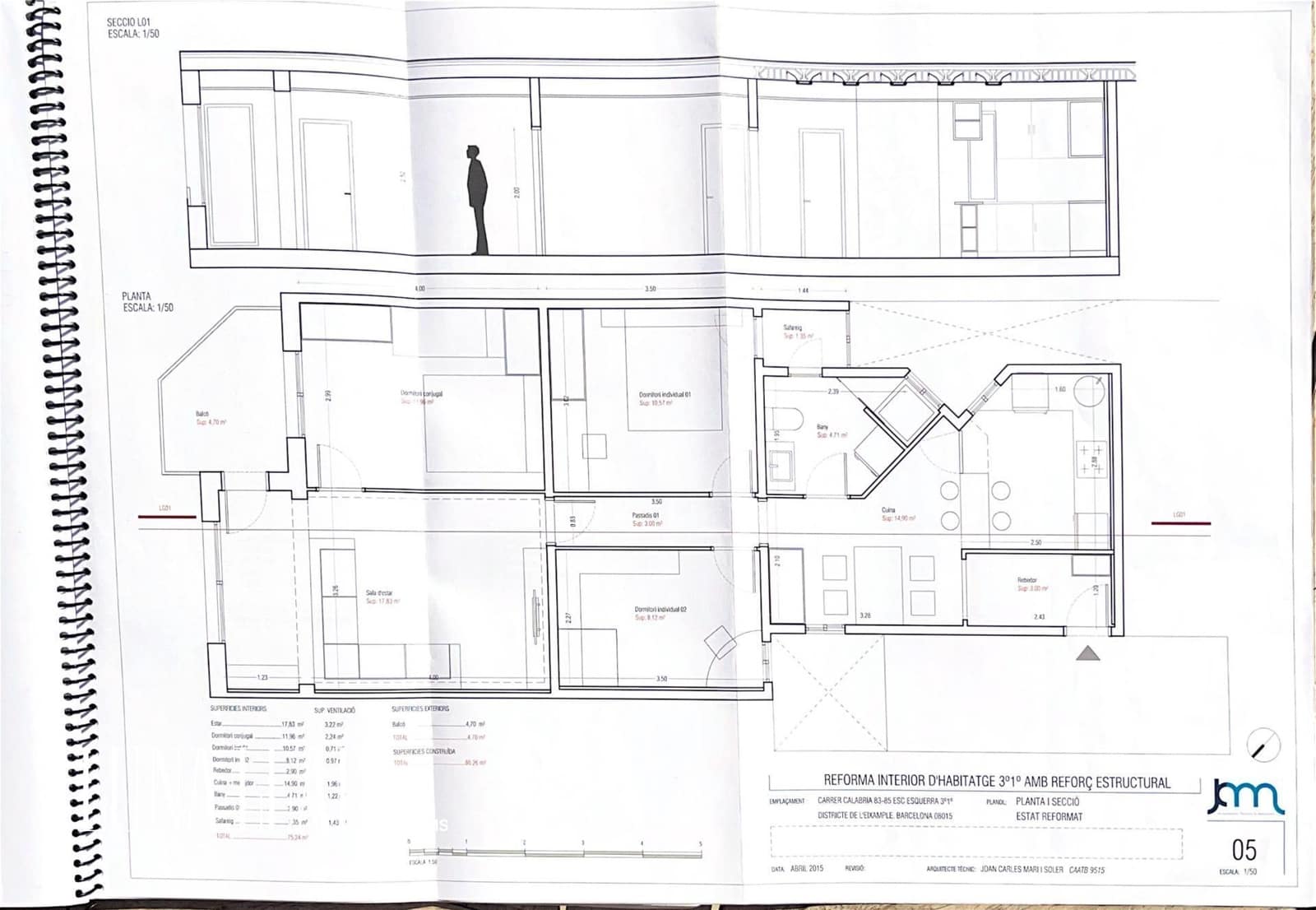 3 camera da letto Appartamento in vendita in Barcelona citta - 450.000 € (Rif: 9627630)
