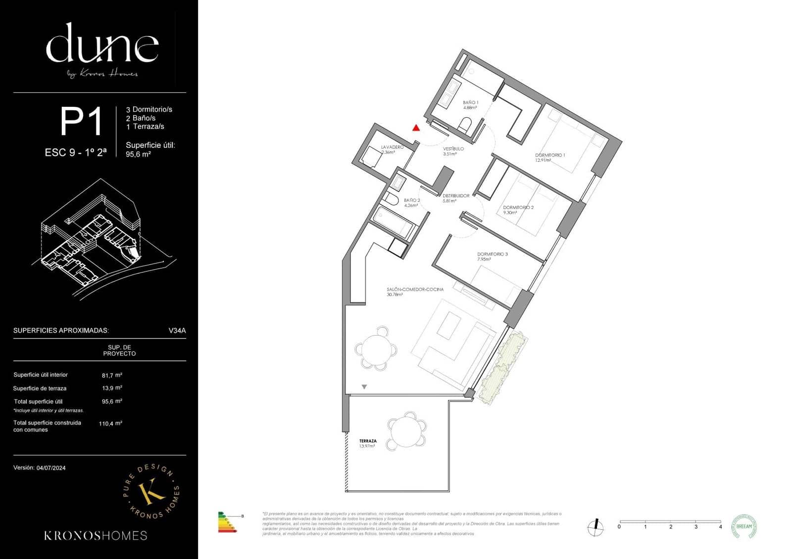 3 Zimmer Wohnung zu verkaufen in Cubelles mit Pool - 890.000 € (Ref: 9811981)