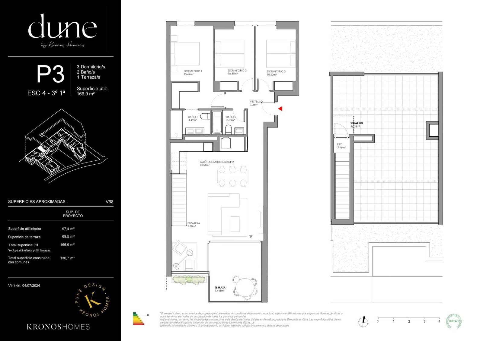 3 Zimmer Penthouse zu verkaufen in Cubelles - 985.000 € (Ref: 9811983)