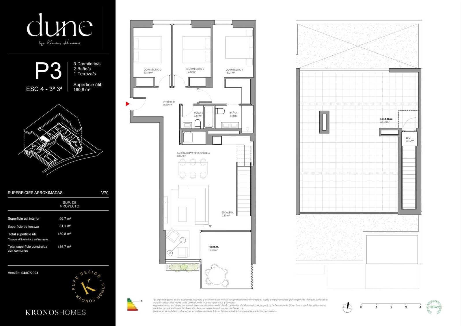 3 soveværelse Penthouse til salg i Cubelles - € 995.000 (Ref: 9811984)