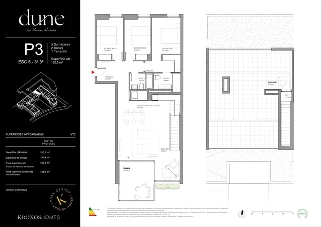 3 bedroom Penthouse for sale in Cubelles - € 990,000 (Ref: 9811985)