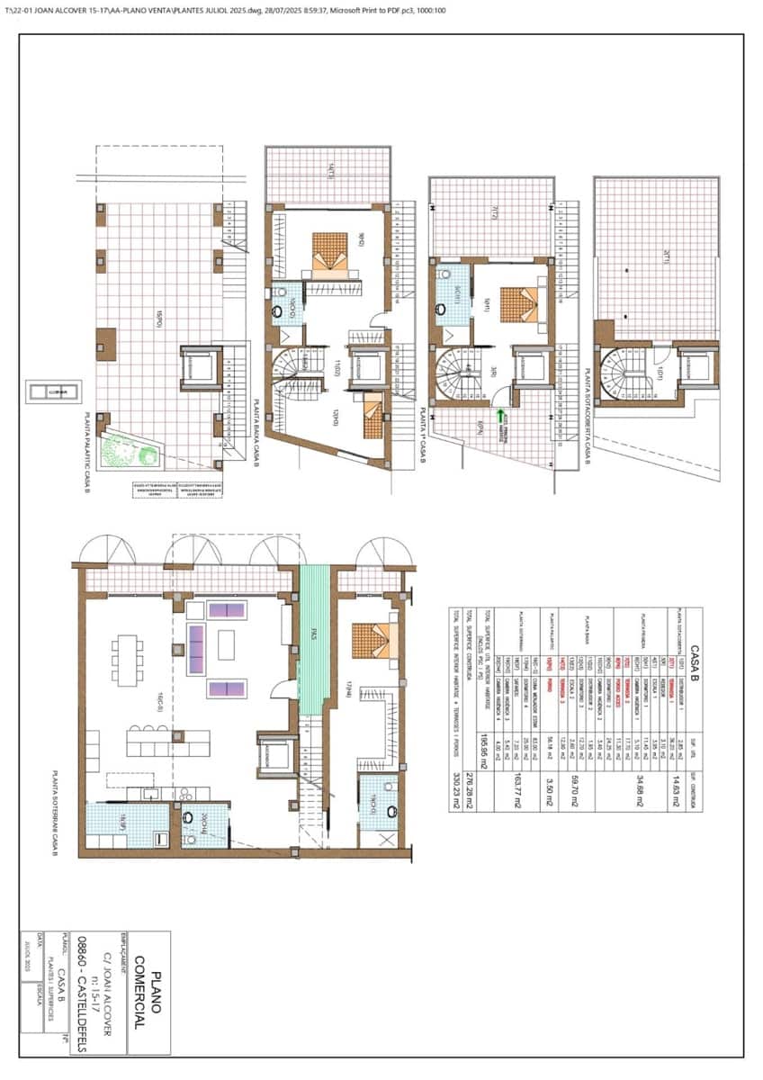 5 slaapkamer Villa te koop in Castelldefels - € 1.390.000 (Ref: 9832222)