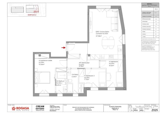 3 bedroom Flat for sale in Santa Perpètua de Mogoda - € 435,601 (Ref: 9832242)