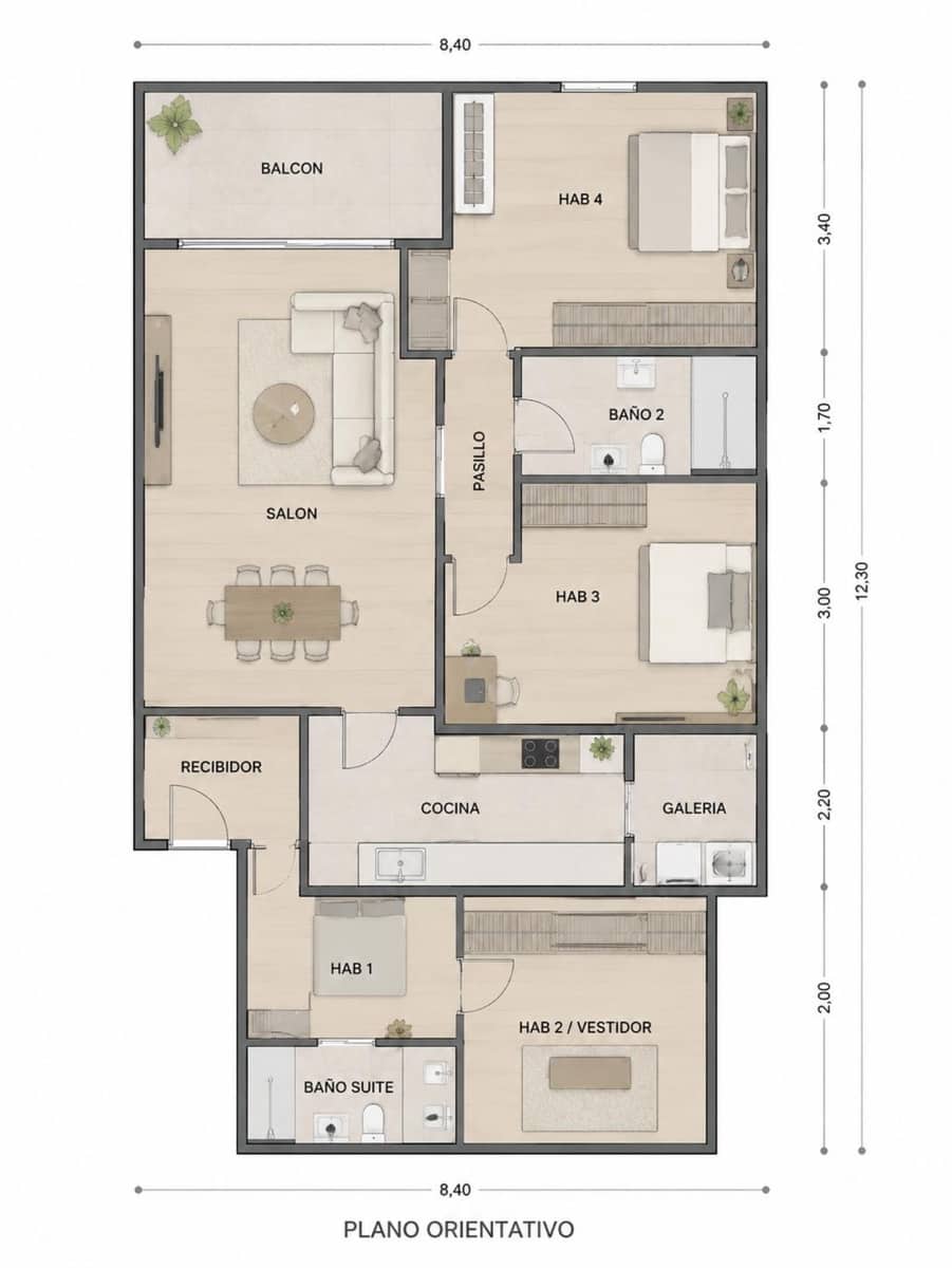 4 makuuhuone Asunto myytävänä paikassa Gava - 379 900 € (Ref: 9953846)