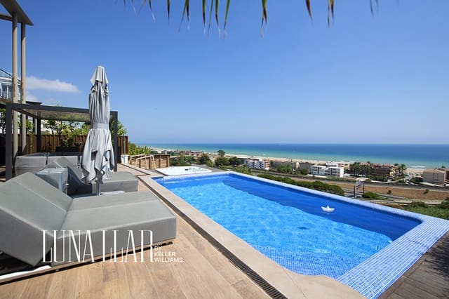5 slaapkamer Villa te huur in Sitges met zwembad garage - € 8.000 (Ref: 9964826)