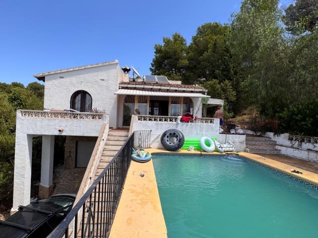 2 sypialnia Willa na sprzedaż w Paichi, Teulada-Moraira z basenem garażem - 425 000 € (Ref: 10007135)