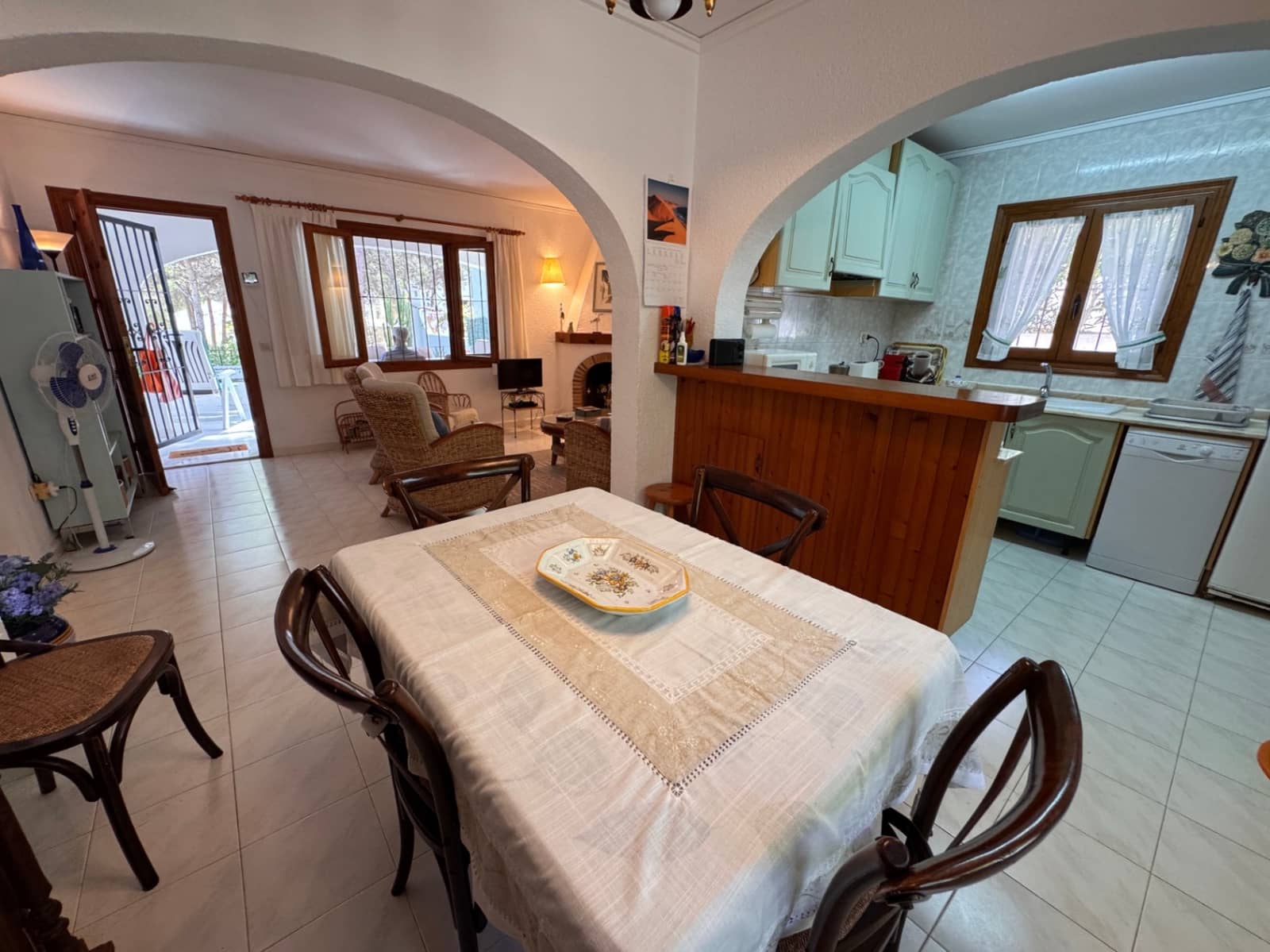 3 makuuhuone Bungalow myytävänä paikassa Moraira mukana uima-altaan 
autotalli - 415 000 € (Ref: 10042450)