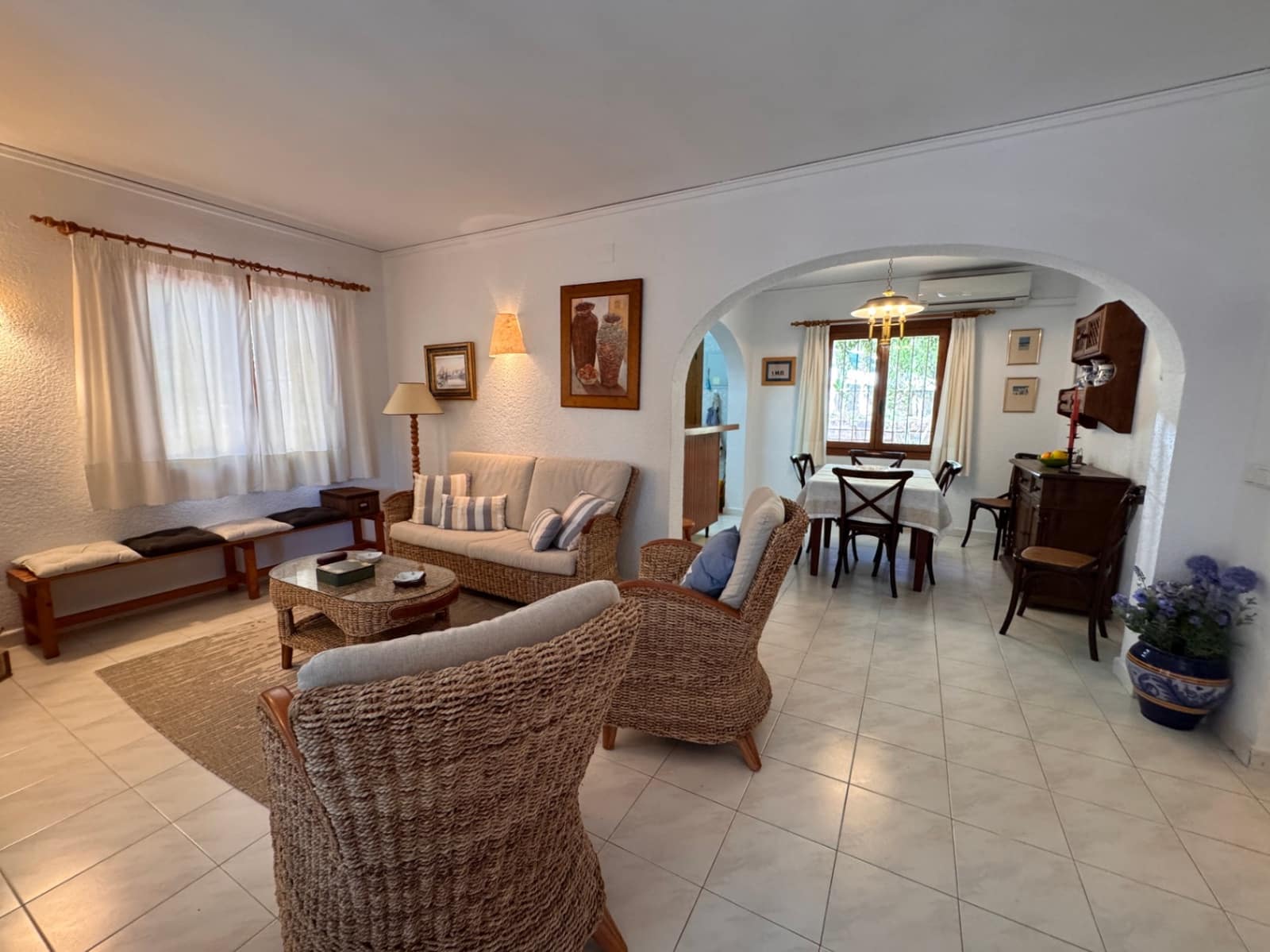 3 makuuhuone Bungalow myytävänä paikassa Moraira mukana uima-altaan 
autotalli - 415 000 € (Ref: 10042450)