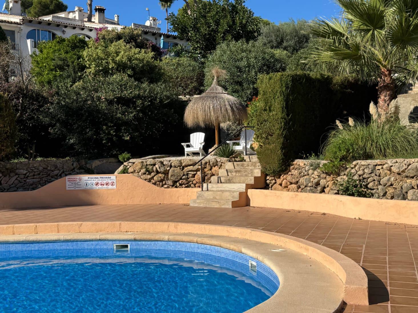 3 sypialnia Bungalow na sprzedaż w Moraira z basenem garażem - 349 000 € (Ref: 6846690)