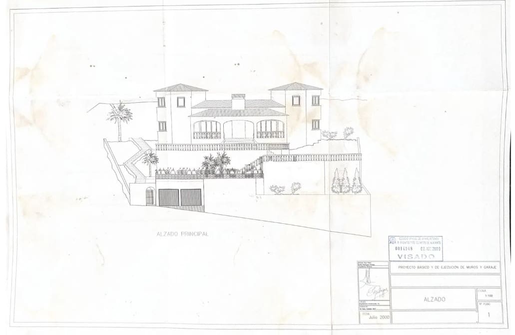4 sypialnia Willa na sprzedaż w Moraira z basenem garażem - 980 000 € (Ref: 7601013)