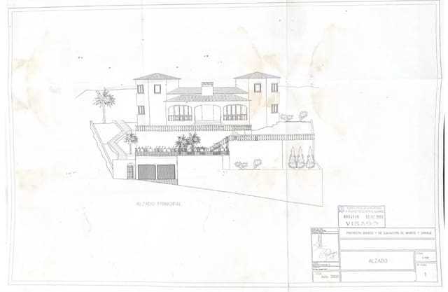 4 soverom Villa til salgs i Moraira, Teulada-Moraira med svømmebasseng garasje - € 980 000 (Ref: 7601013)