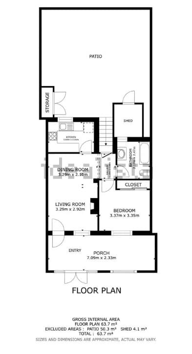 1 soveværelse Bungalow til leje i Moraira med swimmingpool - € 1.100 (Ref: 7654286)