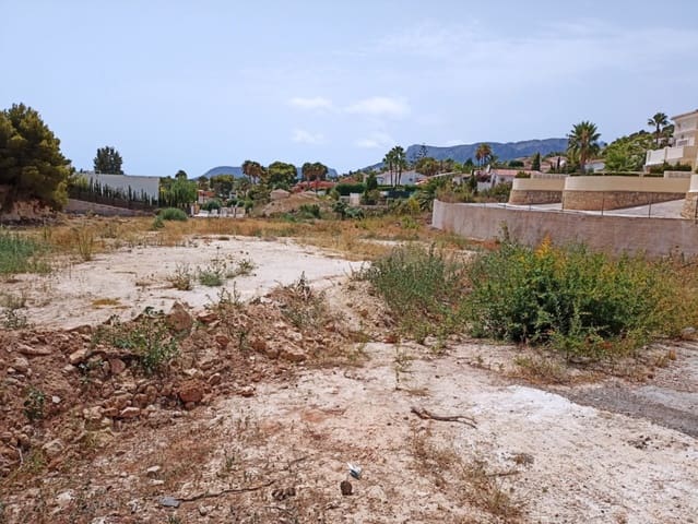 Tomt till salu i Benissa - 750 000 € (Ref: 7740605)