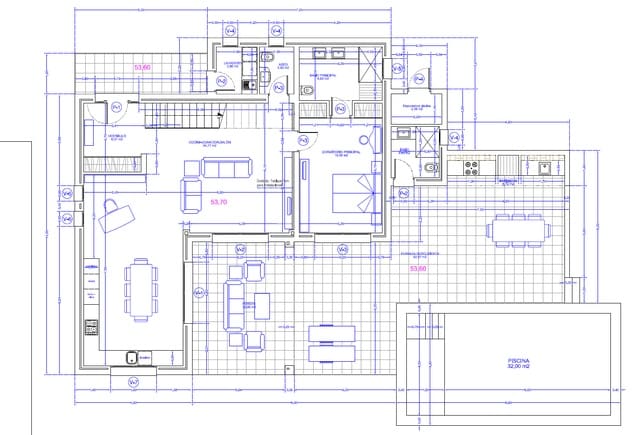 3 sovrum Villa till salu i Moraira, Teulada-Moraira med pool garage - 1 250 000 € (Ref: 7963375)