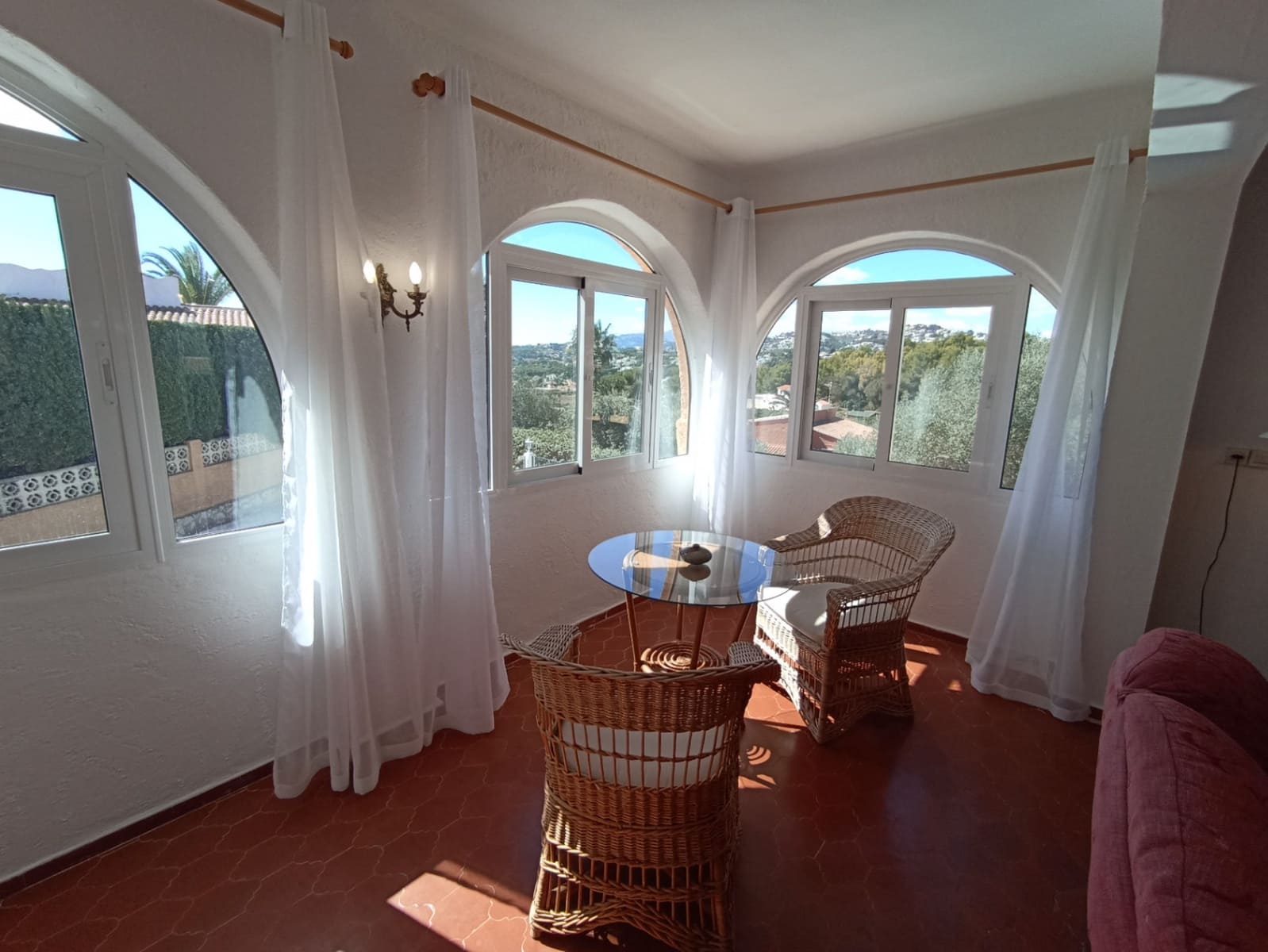 4 makuuhuone Huvila vuokrattavana paikassa Moraira mukana uima-altaan 
autotalli - 1 700 € (Ref: 8176646)