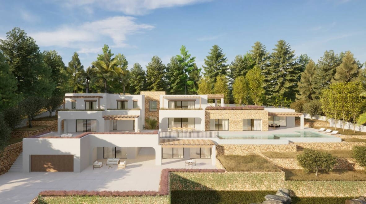 Chalet de 6 habitaciones en Moraira en venta con piscina garaje - 4.500.000 € (Ref: 8734024)