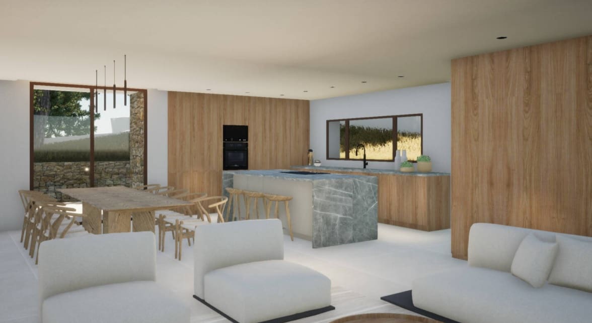 Chalet de 4 habitaciones en Moraira en venta con piscina garaje - 2.264.000 € (Ref: 8742552)