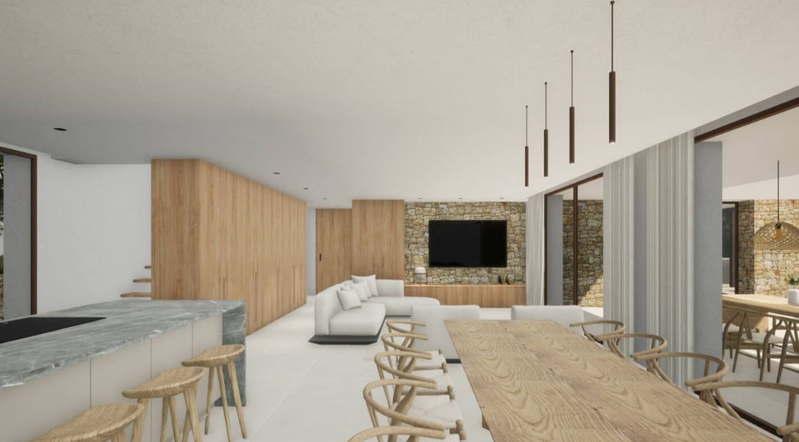 Chalet de 4 habitaciones en Moraira en venta con piscina garaje - 2.264.000 € (Ref: 8742552)