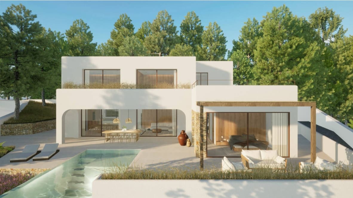 Chalet de 4 habitaciones en Moraira en venta con piscina garaje - 2.264.000 € (Ref: 8742552)