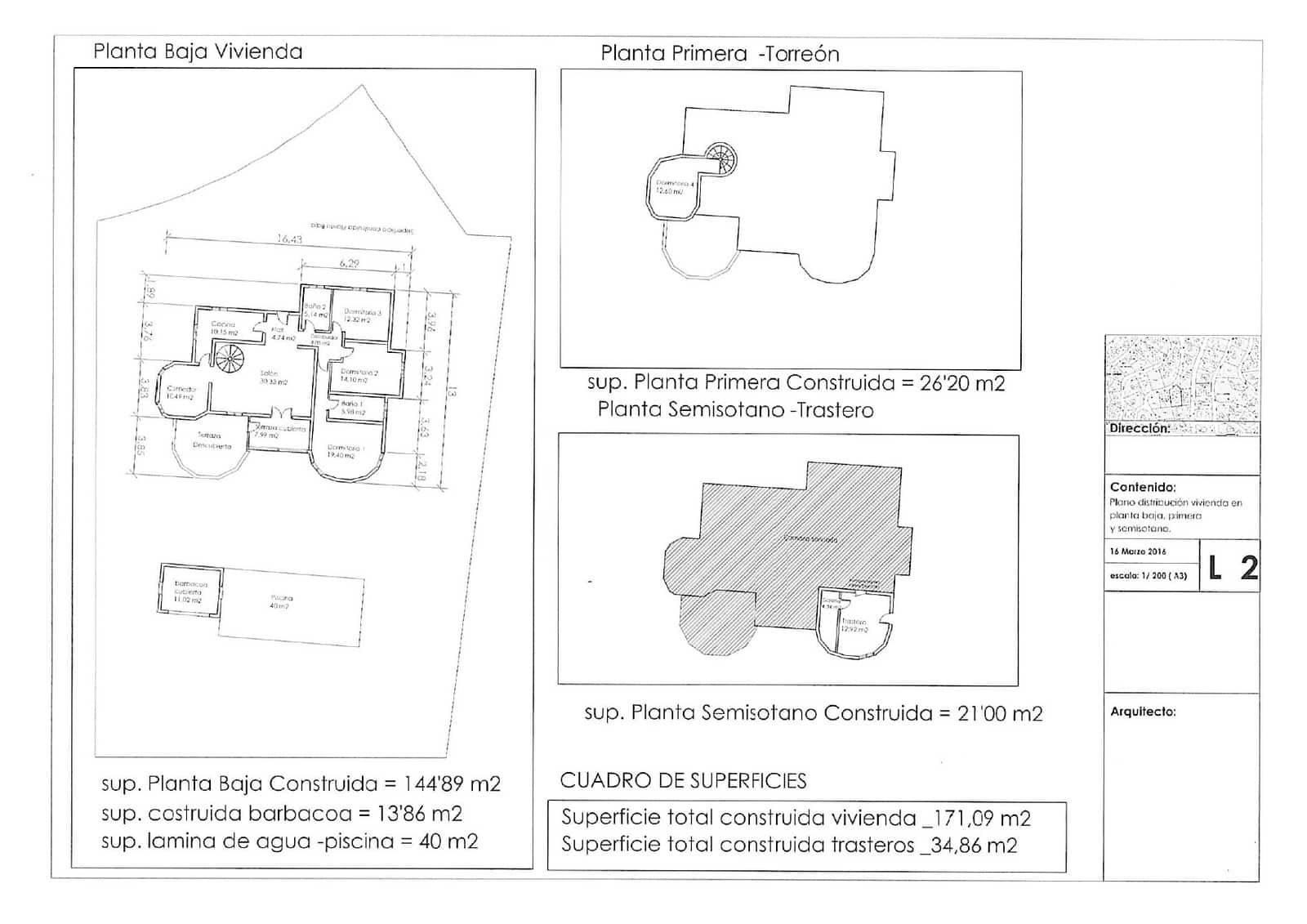 5 bedroom Villa for sale in Cumbre del Sol with pool garage - € 585,000 (Ref: 8765008)