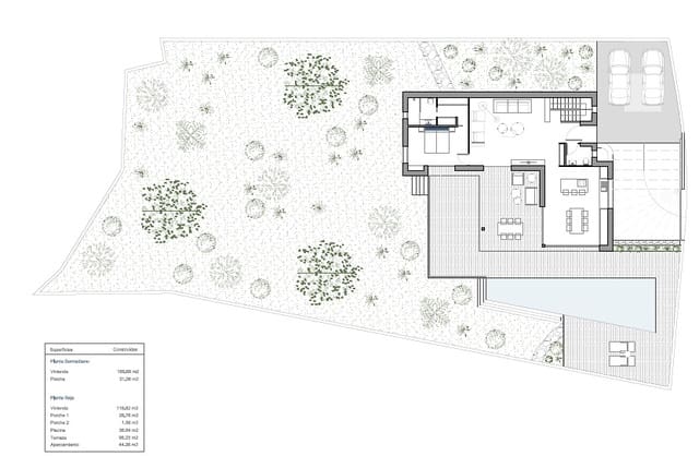 4 Zimmer Villa zu verkaufen in Benissa mit Pool Garage - 1.550.000 € (Ref: 8958237)