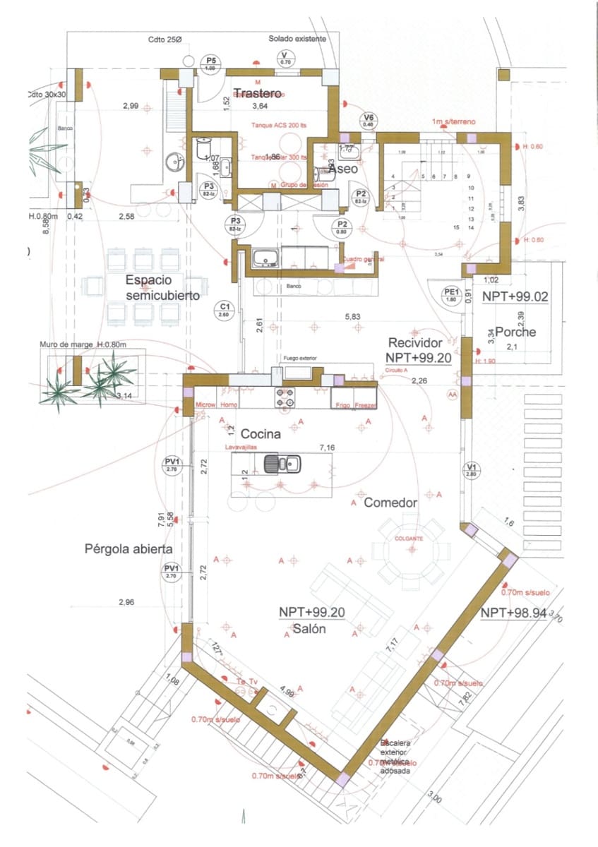 Villa/Maison de 4 chambres à louer à Moraira avec piscine garage - 3 900 € (Ref: 9000998)