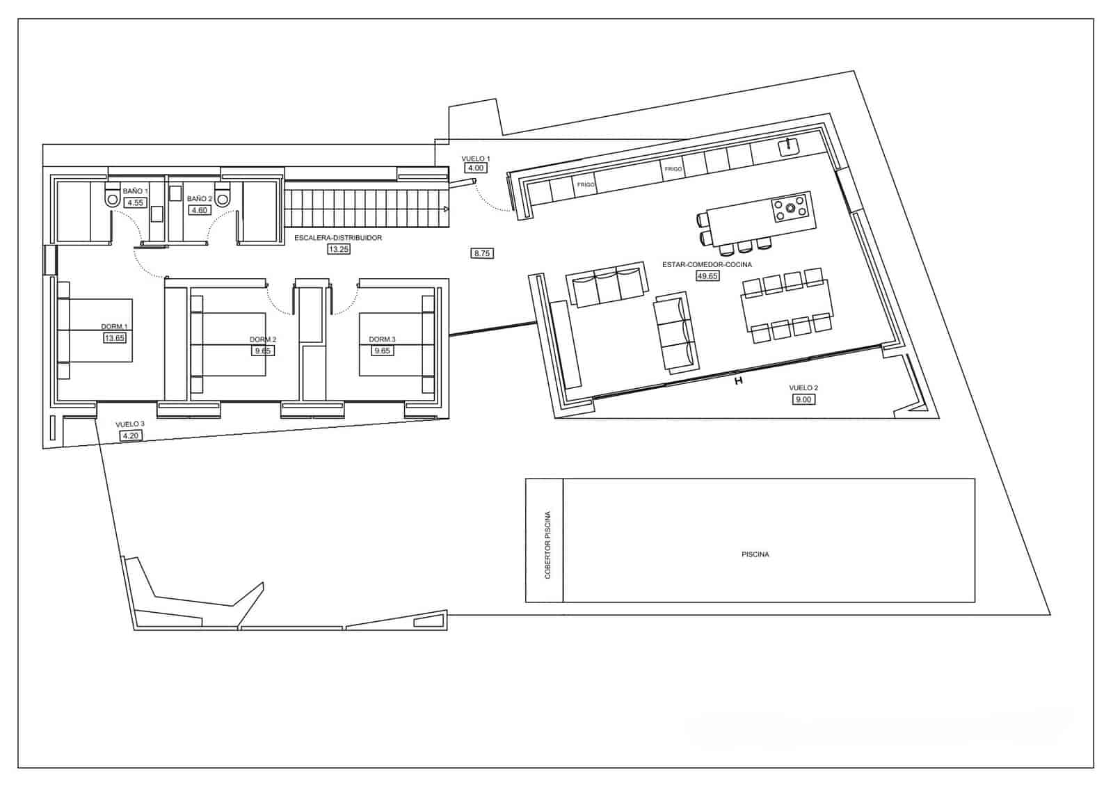 4 sypialnia Willa na sprzedaż w Benissa z basenem garażem - 1 370 000 € (Ref: 9108380)