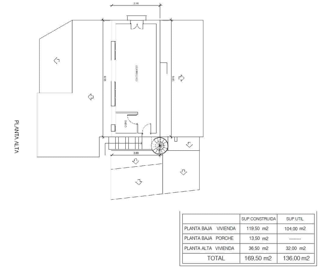 1 sovrum Villa till salu i Moraira med garage - 575 000 € (Ref: 9248414)