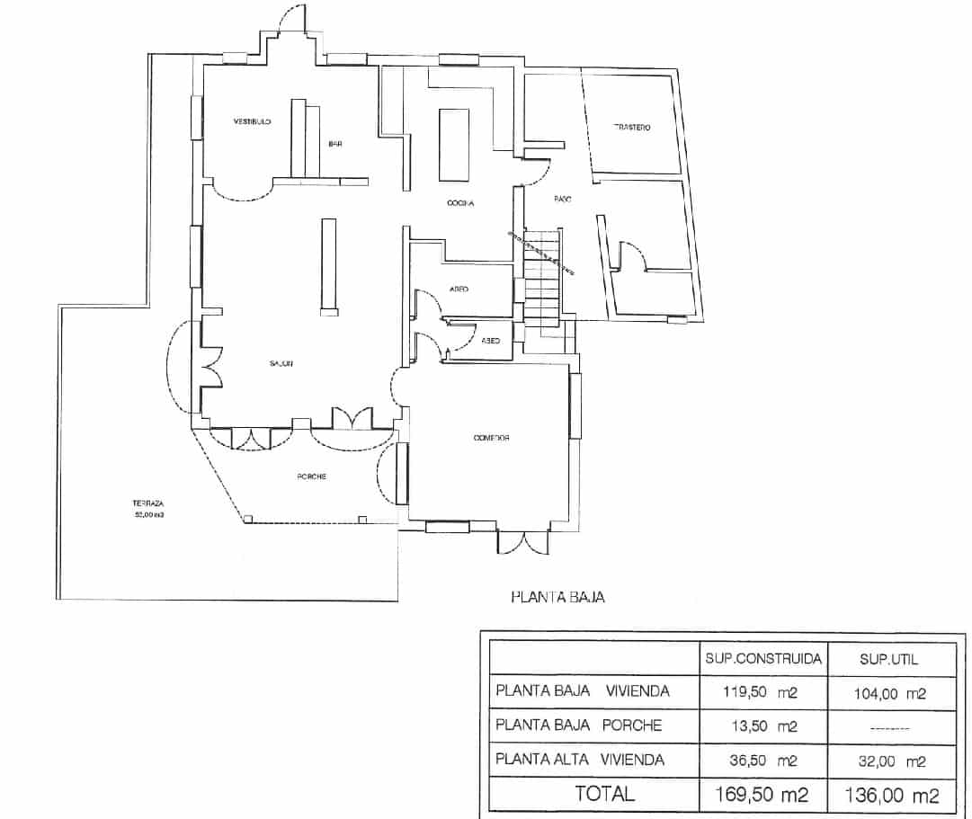 1 sovrum Villa till salu i Moraira med garage - 575 000 € (Ref: 9248414)