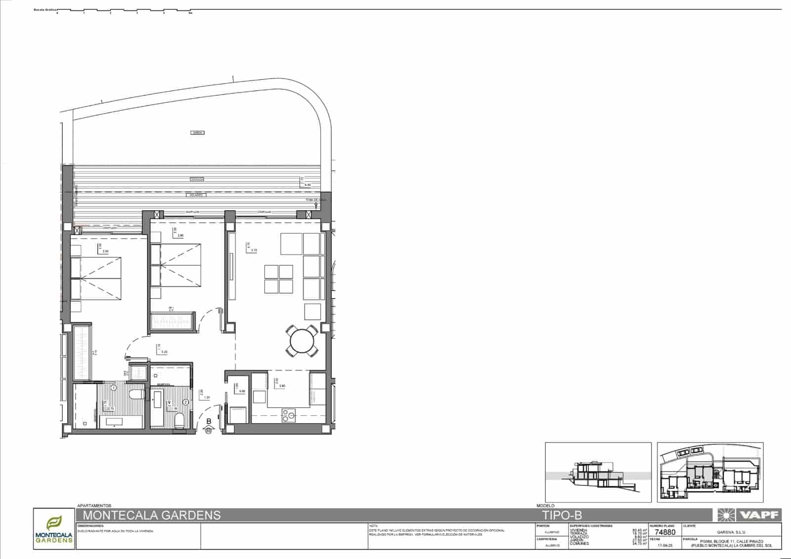 2 bedroom Apartment for sale in Benitachell / Benitatxell with pool - € 378,000 (Ref: 9269059)
