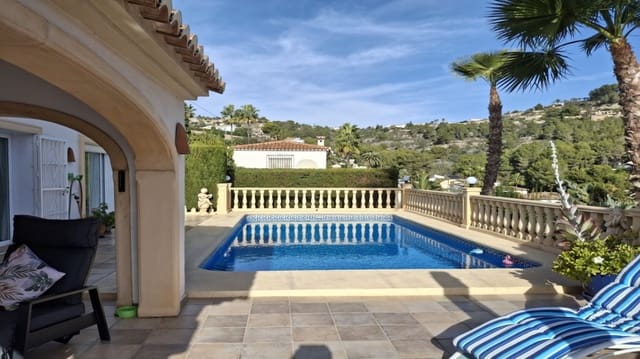 3 sovrum Villa till salu i Montemar, Benissa med pool garage - 525 000 € (Ref: 9400334)