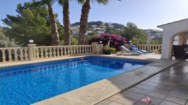3 sovrum Villa till salu i Montemar, Benissa med pool garage - 525 000 € (Ref: 9400334)