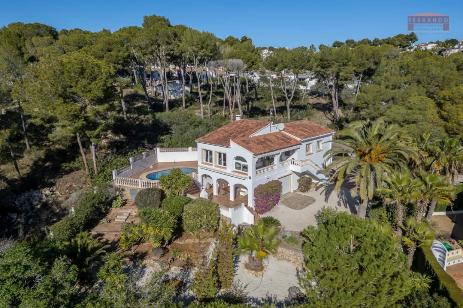 3 sovrum Villa till salu i Moraira med pool garage - 670 000 € (Ref: 9471997)