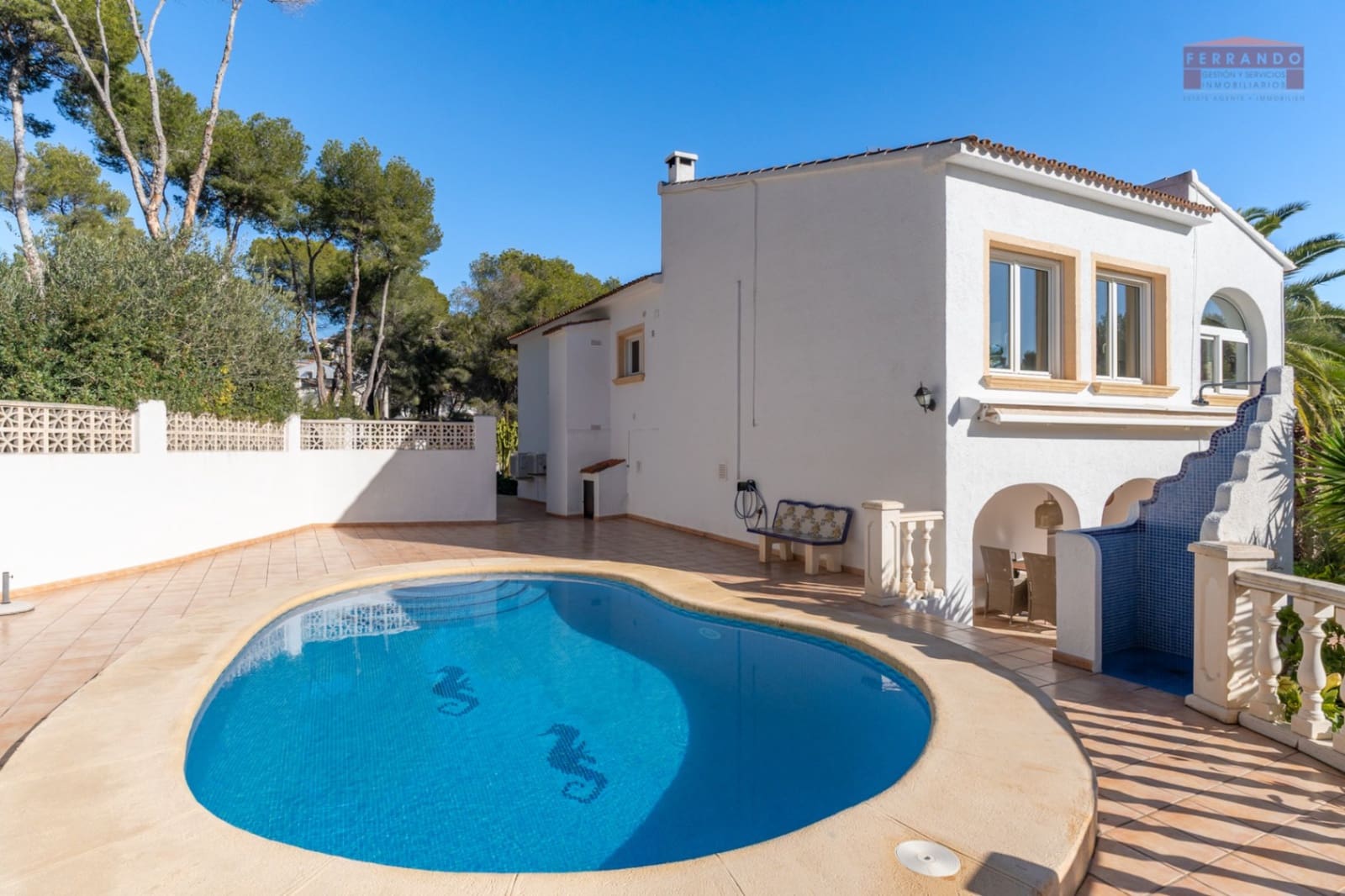 3 sovrum Villa till salu i Moraira med pool garage - 670 000 € (Ref: 9471997)