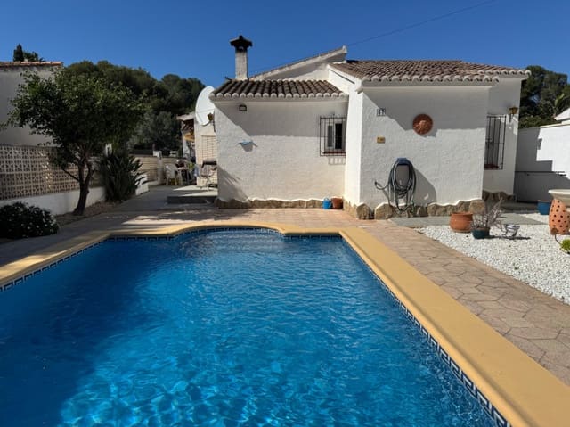 3 soverom Villa til salgs i Moraira, Teulada-Moraira med svømmebasseng garasje - € 429 000 (Ref: 9633726)