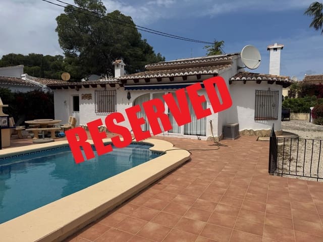 Chalet de 3 habitaciones en Moraira, Teulada-Moraira en venta con piscina garaje - 549.999 € (Ref: 9807507)