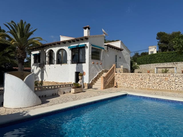 2 sypialnia Willa na sprzedaż w Moraira, Teulada-Moraira z basenem garażem - 600 000 € (Ref: 9833181)