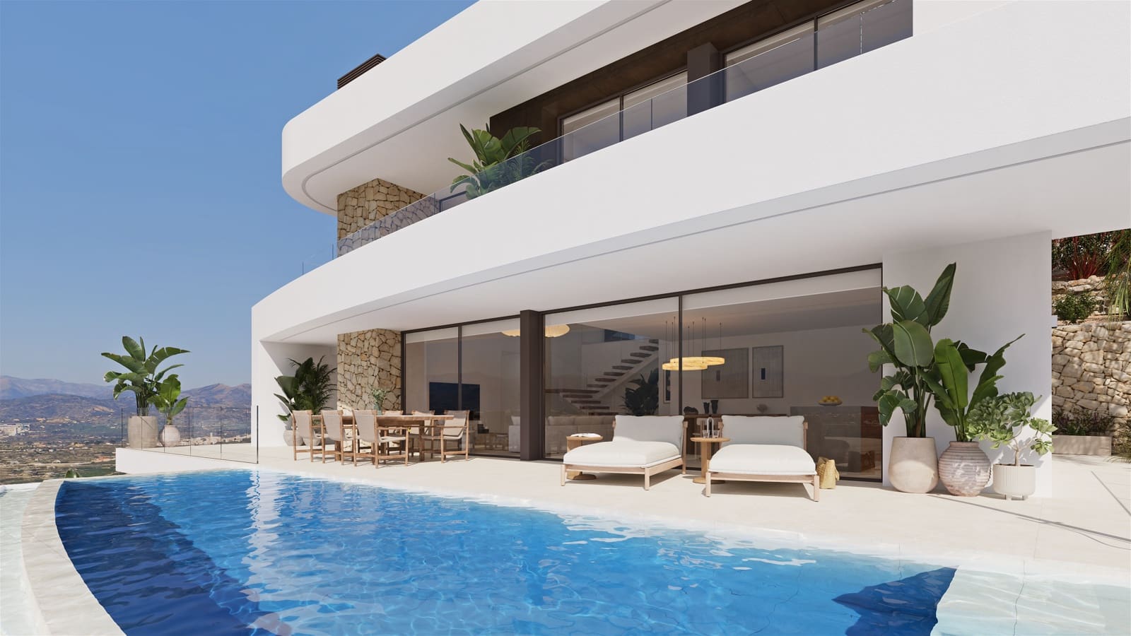 3 sypialnia Willa na sprzedaż w Cumbre del Sol z basenem - 2 165 000 € (Ref: 9993666)