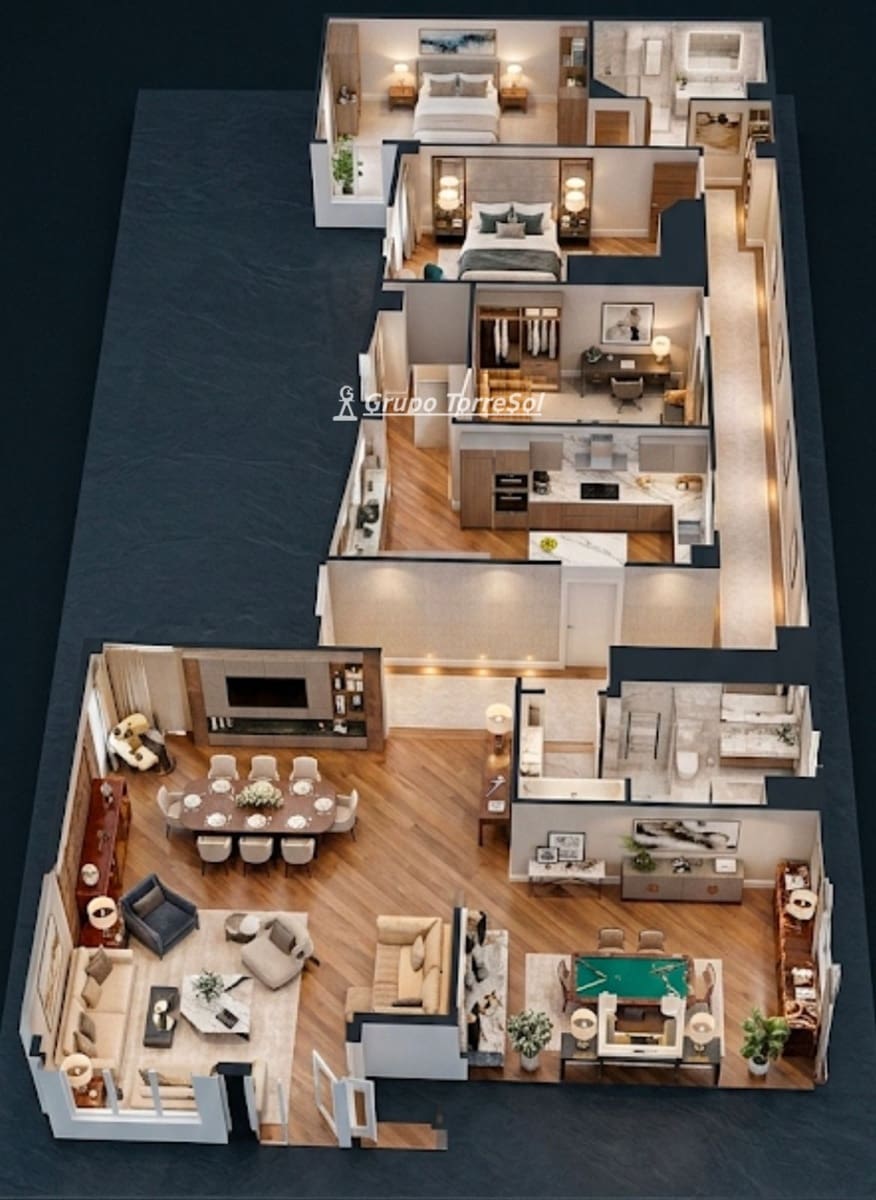 Piso de 3 habitaciones en Elche / Elx en venta con piscina garaje - 312.000 € (Ref: 10026699)