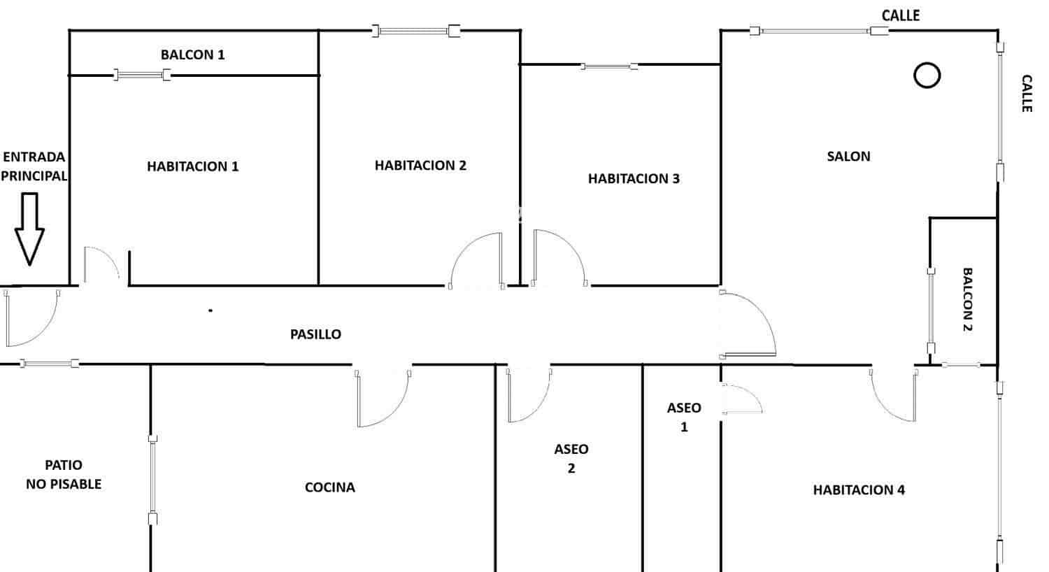 4 sovrum Lägenhet till salu i Elche / Elx med garage - 205 000 € (Ref: 10041447)