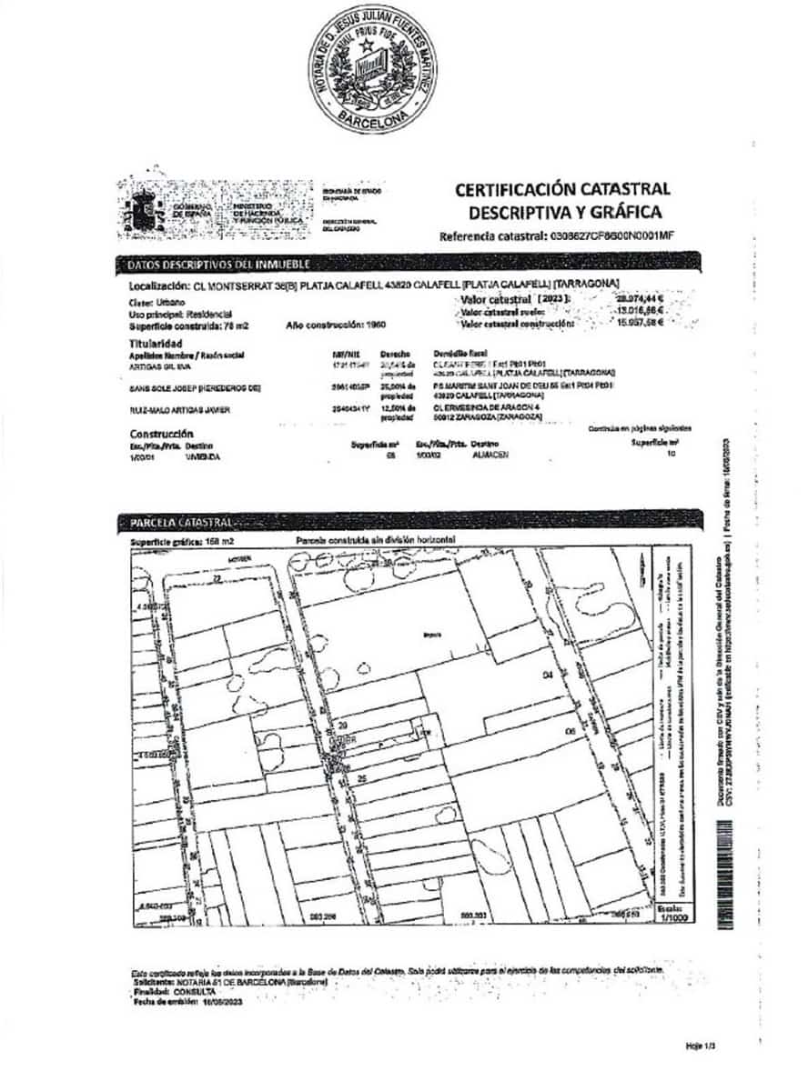 Comercial para venda em Calafell - 1 300 000 € (Ref: 10098417)