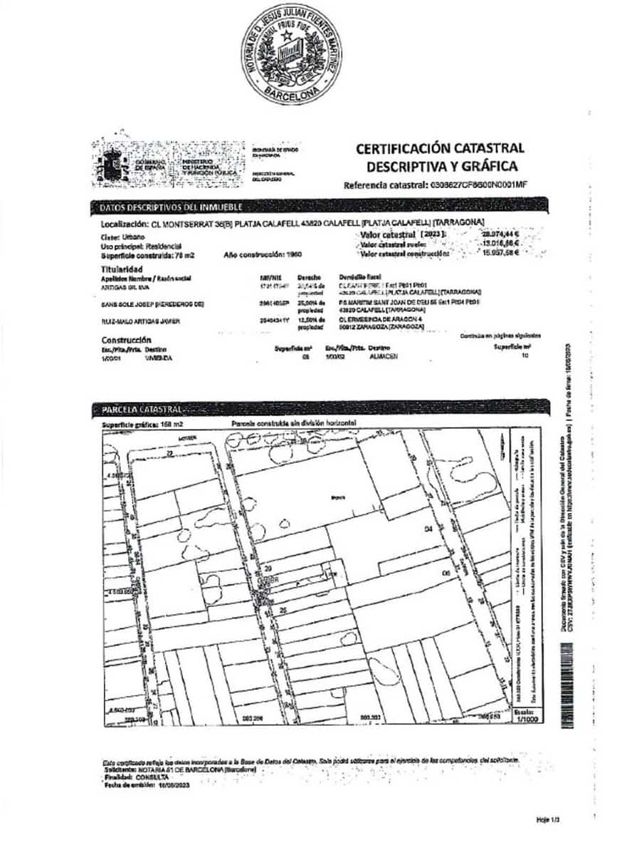 Tontti myytävänä paikassa Calafell - 1 300 000 € (Ref: 10099414)