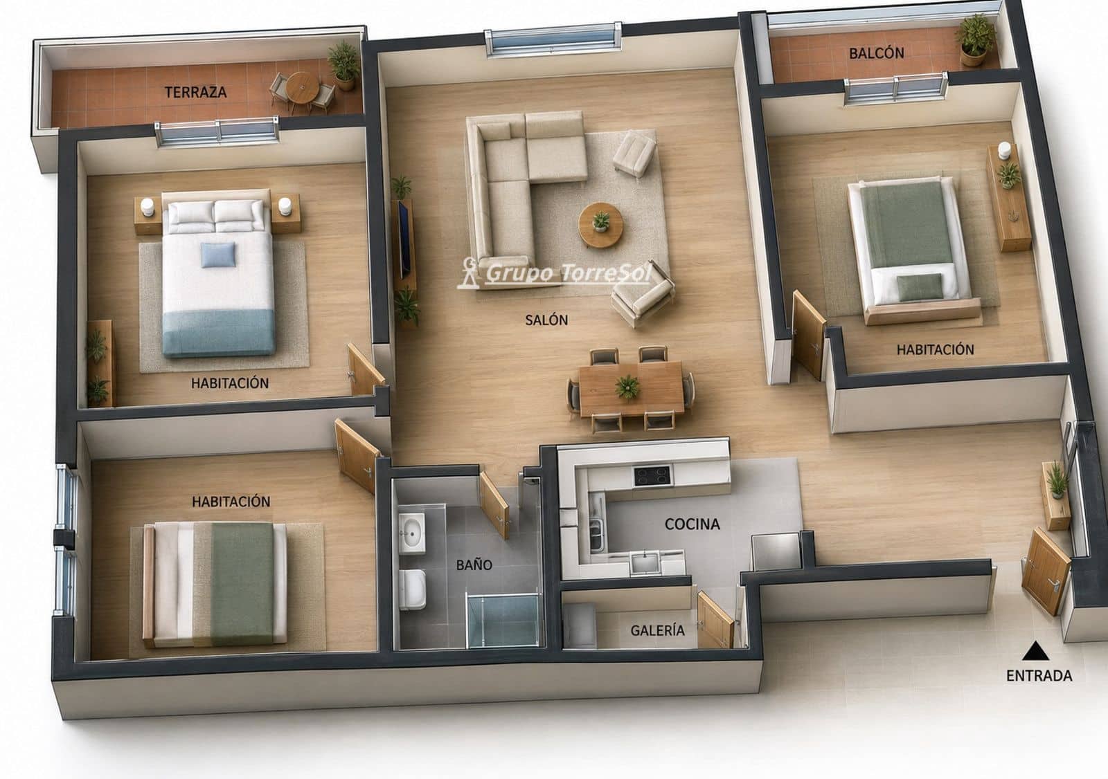 3 soverom Leilighet til salgs i Santa Pola - € 194 900 (Ref: 10113516)