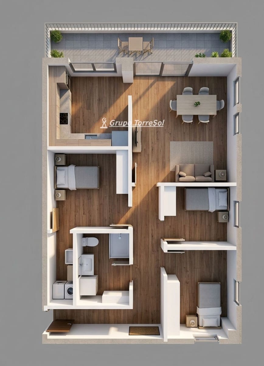 3 soveværelse Lejlighed til salg i Calafell med swimmingpool garage - € 319.000 (Ref: 10160246)